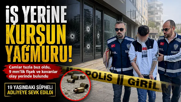 Atakum'da İş Yerine Silahlı Saldırı