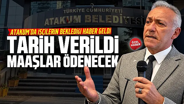 Atakum'da maaş krizi çözüldü