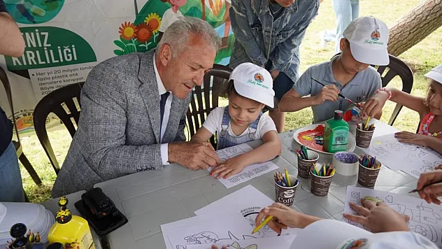 Atakum'da sıfır atık etkinliği renkli görüntüler oluşturdu