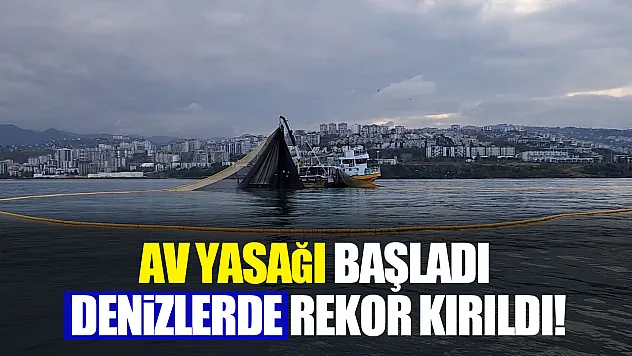 Av yasağı başladı: Denizlerde rekor kırıldı!