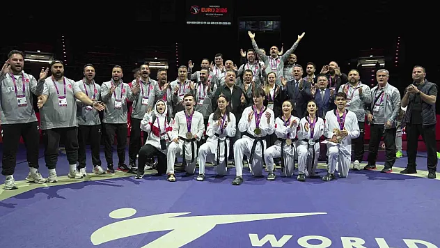 Avrupa Taekwondo Şampiyonası ilk gününde 6 madalya