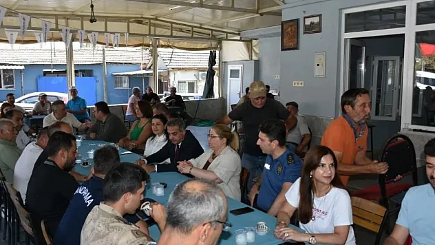 Aydın'da 'Cuma Buluşmaları' ile üreticilerle bir araya gelindi