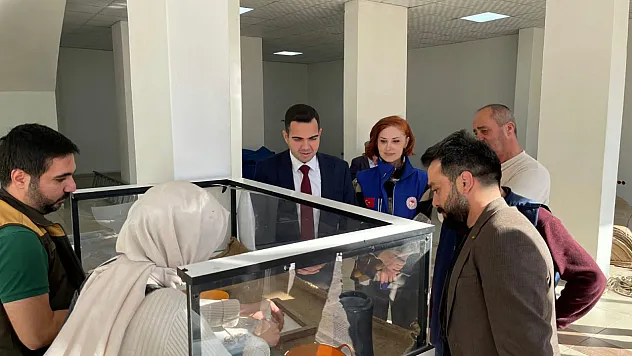 Ayvacık Kaymakamı Çepni, TMO fındık alım ofisini ziyaret etti