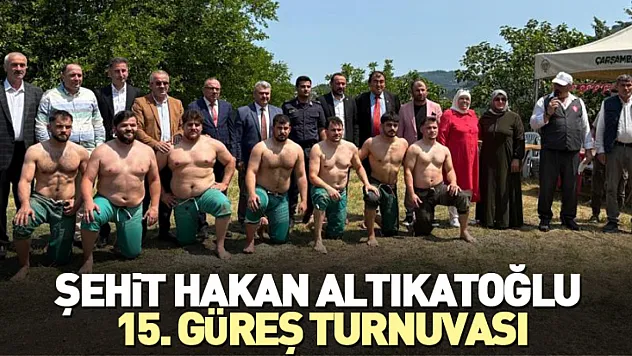 Ayvacık'ta 15. Güreş Turnuvası