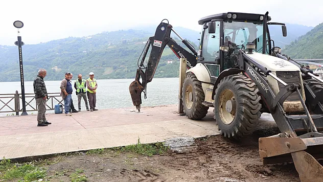 Ayvacık'ta altyapı çalışmaları başladı
