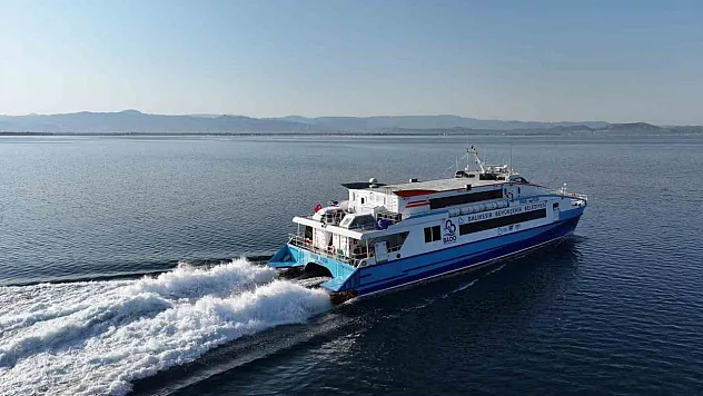 Bado'nun akçay-midilli seferleri sezonu tamamladı