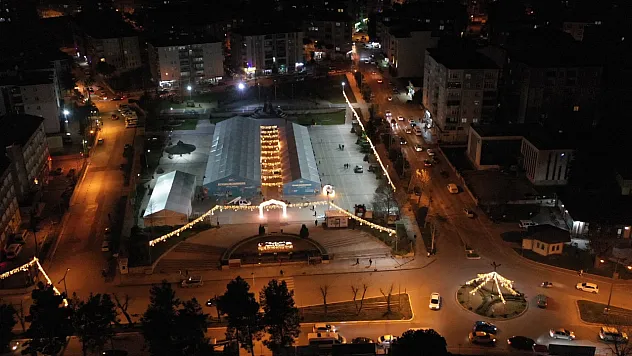 Bafra Belediyesi iftar çadırı ramazan'a hazır