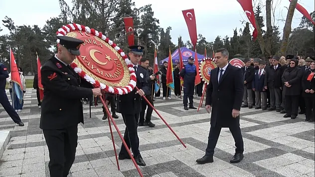 Bafra'da 18 Mart'ta duygu dolu anma: Şehitler dualarla yad edildi