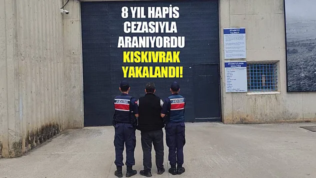 Bafra'da 8 yıl kesinleşmiş hapis cezası bulunan firari yakalandı
