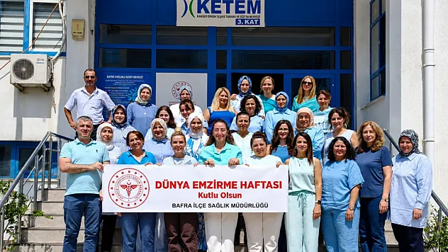 Bafra'da anne sütüne dikkat çekildi: İlk 6 ay vurgusu