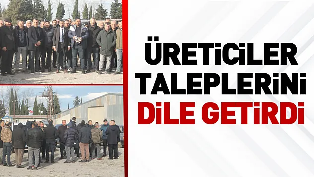 Bafra'da Çeltik Üreticilerinden TMO Önünde Tepki