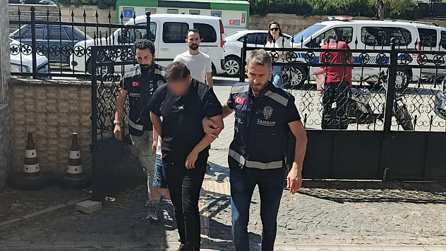 Bafra'da düzenlenen operasyonda 2 şüpheli gözaltına alındı