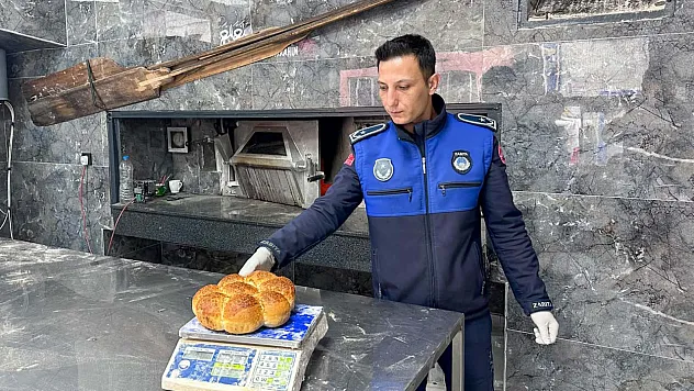 Bafra'da fırınlara gramaj ve hijyen denetimi