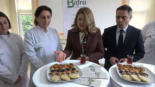 Bafra'da Glütensiz Üretim Başladı