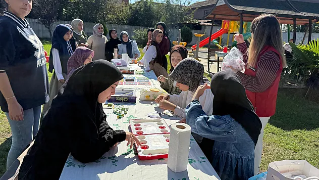 Bafra'da kız çocuklarına özel etkinlik: Hem eğlendiler hem öğrendiler