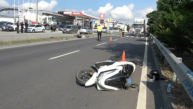 Bafra'da motosiklet ile elektrikli bisiklet çarpıştı: 2 yaralı