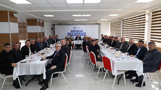 Bafra'da Muhtarlar Buluşması gerçekleştirildi