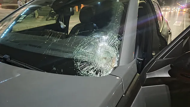 Bafra'da Otomobil Bisiklet Sürücüsüne Çarptı