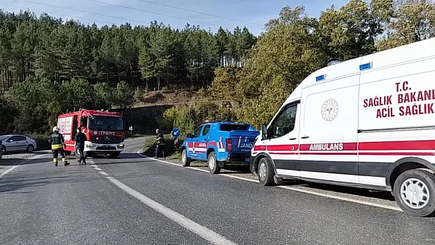 Bafra'da otomobil kanala uçtu