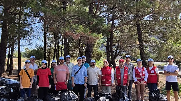 Bafra'da TÜGVA'dan temizlik rüzgarı