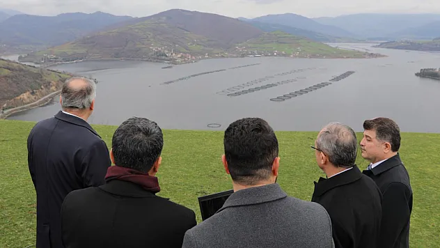 Bafra'da yeni sosyal alanlar ve turizm projeleri yerinde incelendi