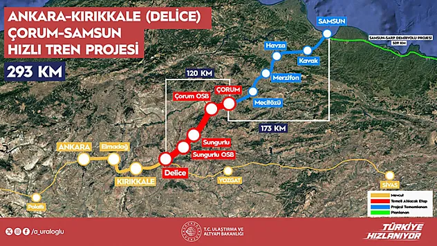 Bafra'dan Terme'ye tüm şehir bekliyor: 2,5 saatlik yolculuk için geri sayım devam ediyor