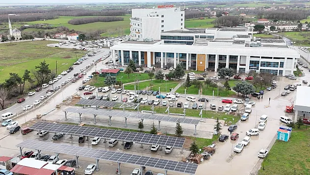 Bafra Devlet Hastanesi kendi enerjisini üretiyor