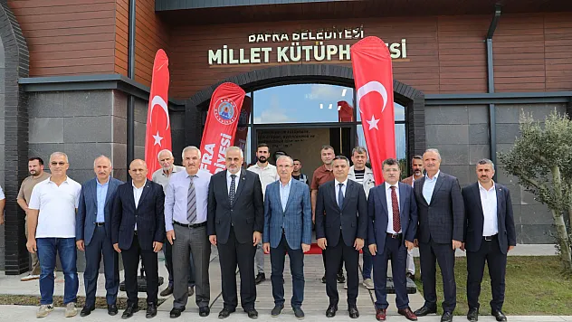 Bafra Millet Kütüphanesi hizmete girdi: Gençlere ücretsiz internet ve çay ikramı