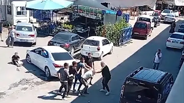 Bafra pazarında taciz şüphelisine vatandaş müdahalesi
