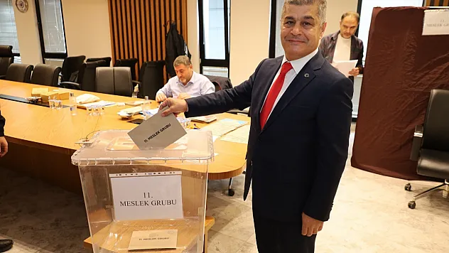 Bafra TSO seçimlerinde Göksel Başar rüzgarı: 12 meslek grubunda zafer kırmızı listenin