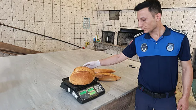 Bafra zabıtalarından ekmek fırınlarına denetim