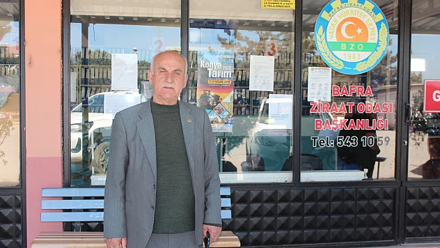 Bafra Ziraat Odası Başkanı Tosuner'den İlyaslı Barajı açıklaması