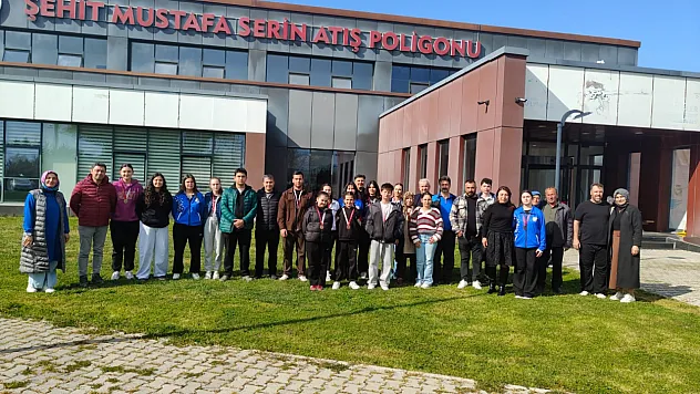 Bafralı atıcılar hedefi vurdu