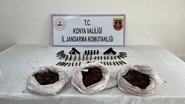 Bağ evinde bin 388 tabanca namlusu ele geçirildi