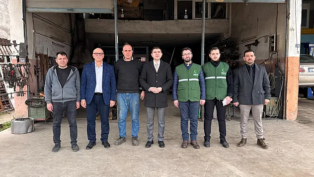 Bağımlılığa karşı sahadayız projesi Alaçam'da sürüyor