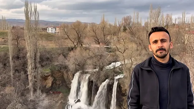 Baharın gelişiyle Sızır Şelalesi çoştu