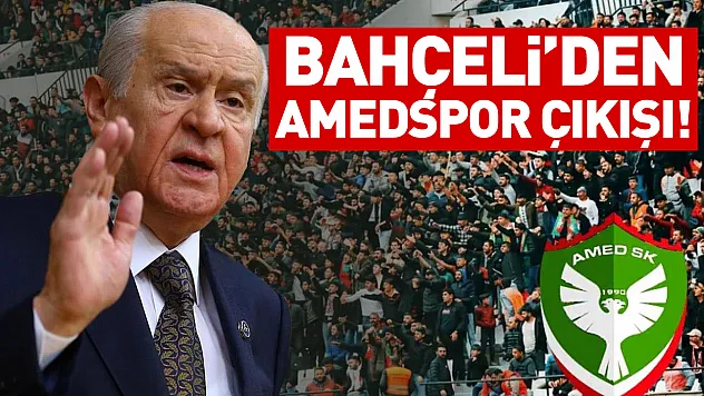 Bahçeli'den Amedspor tartışmasına yeni açıklama