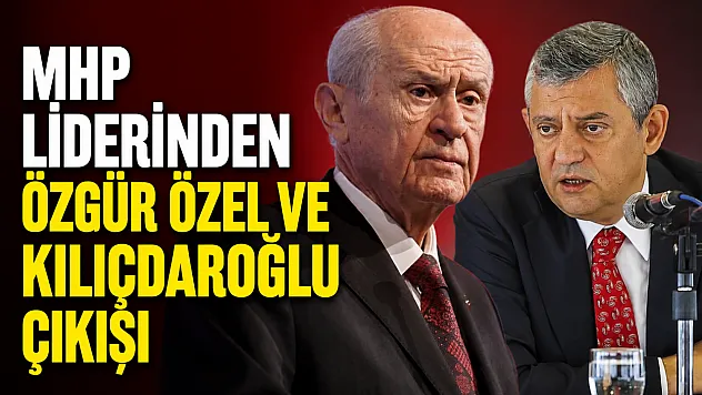 Bahçeli'den Muhalefete Sağduyu Çağrısı
