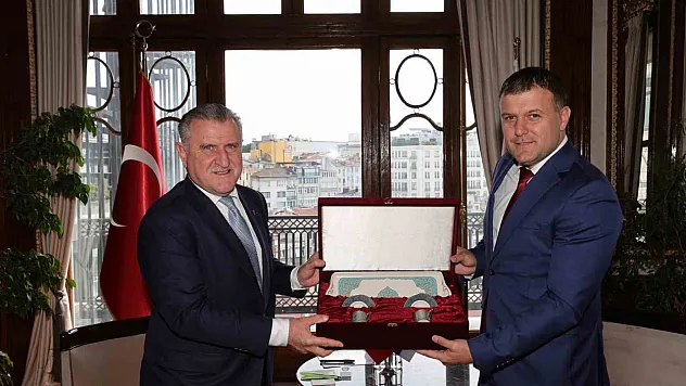 Bakan Bak Sırbistanlı mevkidaşı Memic'i ağırladı