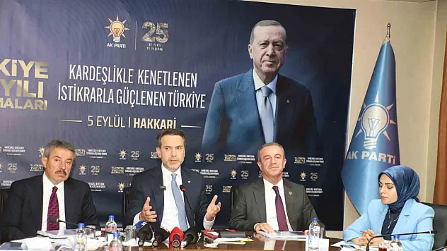 Bakan Bayraktar'dan Hakkari mesajı