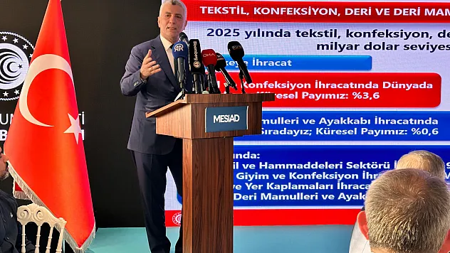 Bakan Bolat: Tekstil ve Hazır Giyim Sektörü 75 Milyar Dolarlık Büyüklüğe Ulaştı