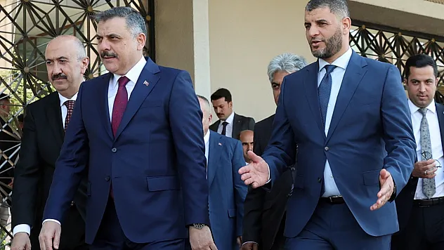 Bakan çiftçi, libyalı mevkidaşı ile görüştü