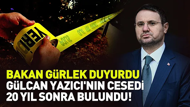 Bakan Gürlek'ten Gülcan Yazıcı cinayeti açıklaması