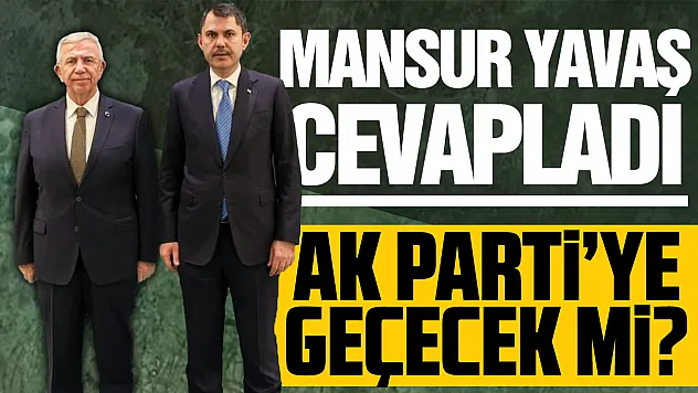Bakan Kurum ile Mansur Yavaş görüşmesinden dikkat çeken detaylar