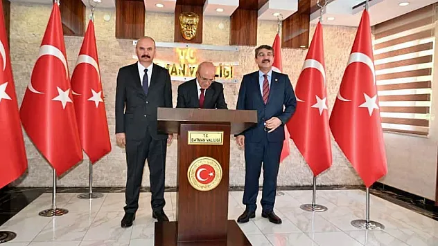 Bakan Şimşek'ten bir dizi ziyaret