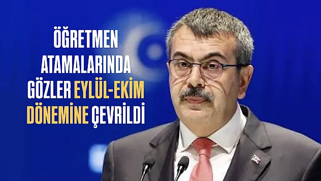 Bakan Tekin'den öğretmen atamalarıyla ilgili yeni açıklama