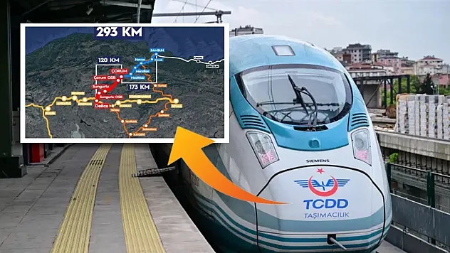Bakan Uraloğlu: Ankara-Samsun hızlı tren hattının Delice-Çorum etabında yüzde 40 ilerleme sağlandı