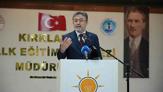 Bakan Yumaklı: 'Savaşın hiçbir türünü tasvip etmiyoruz'