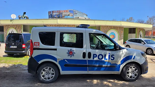 Balık satış evinde kısa süreli panik!