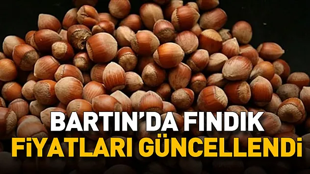 Bartın'da Fındık Fiyatları Güncellendi